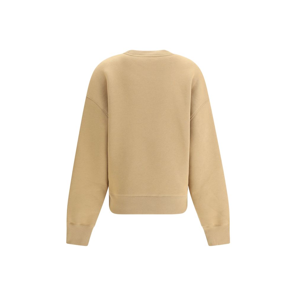 Ami Paris Beige Baumwoll-Sweatshirt