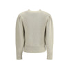 Marant Etoile Cream Cotton Sweatshirt