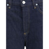 Citizens of Humanity Blue Recycled Cotton Straight-Leg Jeans