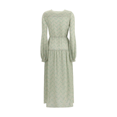 Kristina Ti Grünes Seidenkleid