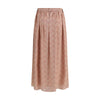 Kristina Ti Multicolor Silk Long Skirt
