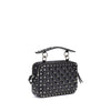 Valentino Garavani Black Lamb Ovis Aries Aries Shoulder Bag