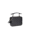 Valentino Garavani Black Lamb Ovis Aries Aries Shoulder Bag