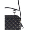 Valentino Garavani Black Lamb Ovis Aries Aries Shoulder Bag