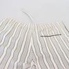 Dolce & Gabbana White Stripes Silk Lounge Trouser Pants