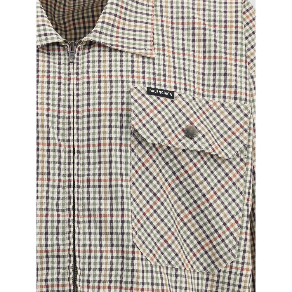 Balenciaga Mehrfarbiger Baumwollmantel