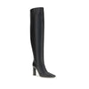 Giuseppe Zanotti Black Leather Over The Knee