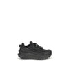 Moncler Black Calf Leather Bos Taurus Athletic Sneakers