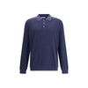Brunello Cucinelli Blue Cotton Sweatshirt