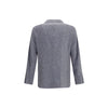 Brunello Cucinelli Blue Wool Blazer