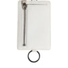 Dolce & Gabbana White Calf Leather Lanyard Logo Card Holder Men Wallet