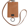 Dolce & Gabbana Dark Brown Leather Lanyard Logo Card Holder Men Wallet