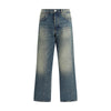 Sunflower Blue Cotton Jeans Denim