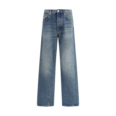 Sunflower Blue Cotton Jeans Denim