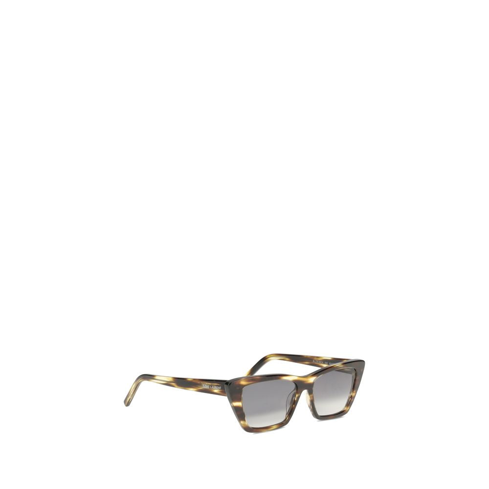 Saint Laurent Sonnenbrille aus grauem Acetat
