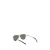 Saint Laurent Silver Metal Sunglasses