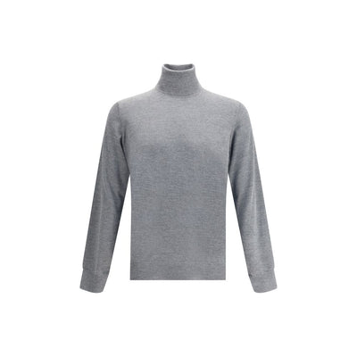 Brunello Cucinelli Gray Cashmere Cashmere Sweater