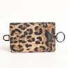 Dolce & Gabbana Leopard Print Leather Embossed Lanyard Card Holder Wallet