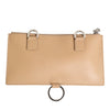 Dolce & Gabbana Beige Calfskin Leather Large Crossbody Card Holder Wallet
