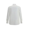 Finamore White Cotton Dress Shirt