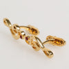 Dolce & Gabbana Gold Musical Note Metal Brass Pin Men Accessory Cufflinks