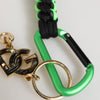Dolce & Gabbana Multicolor Polyester Tape String DG Logo Keychain Keyring