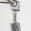 Dolce & Gabbana Silver Tone Metal Chain DG Logo Pendant Men Necklace