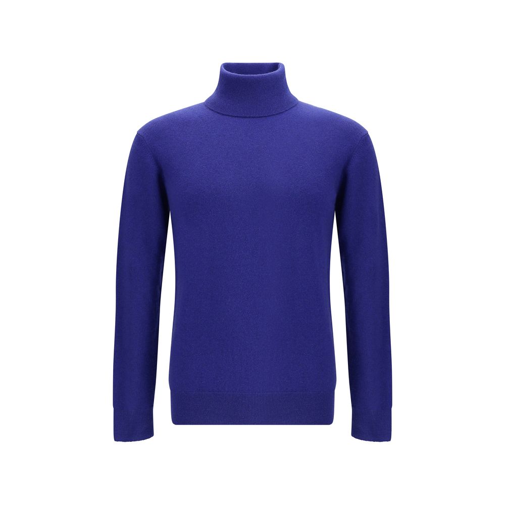 Saint Laurent blauer Kaschmirpullover