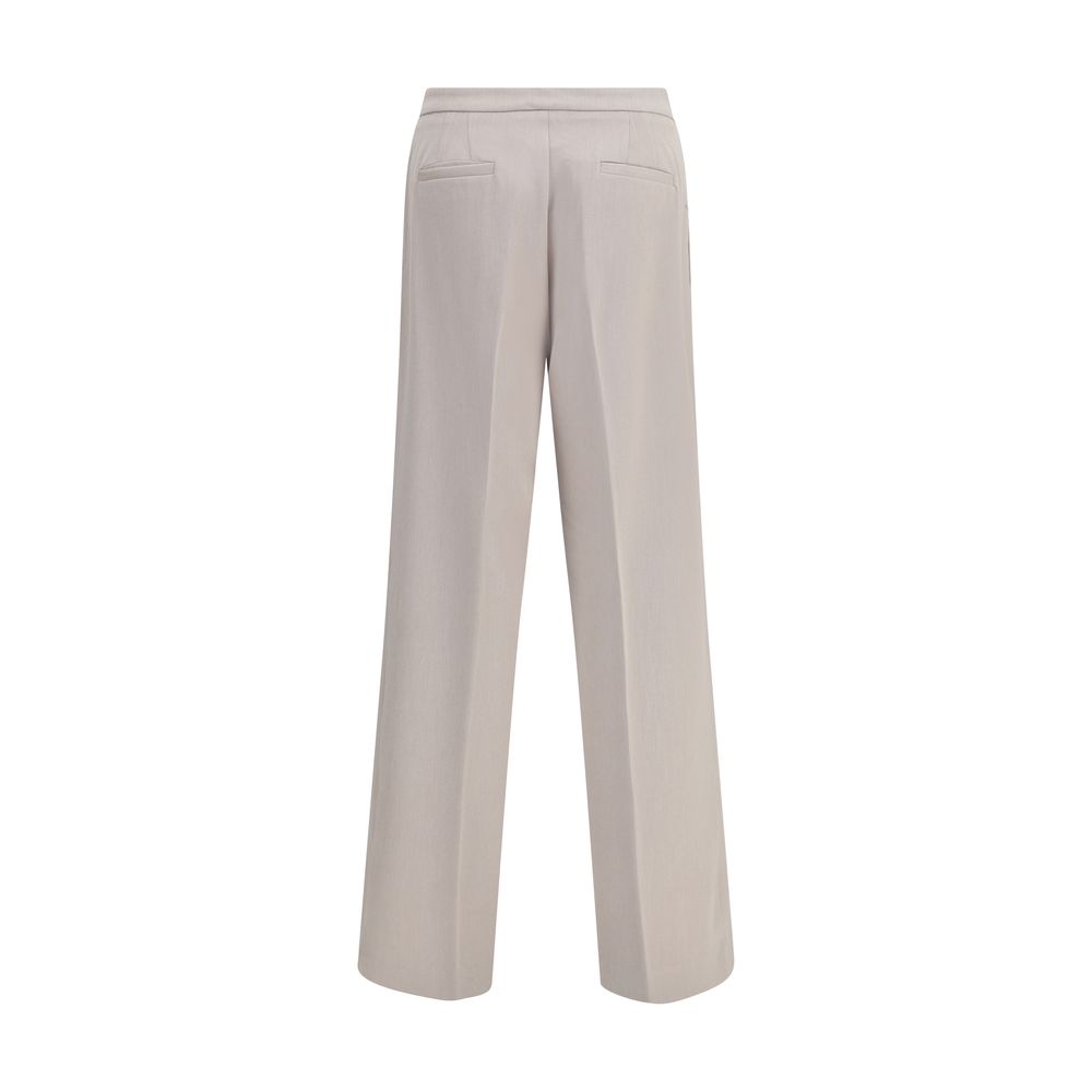 Cruna Beige Polyester Freizeithose