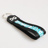 Dolce & Gabbana Multicolor Logo Polyester Brass Holder Keychain Keyring