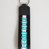 Dolce & Gabbana Multicolor Logo Polyester Brass Holder Keychain Keyring