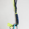 Dolce & Gabbana Multicolor Polyester Tape String DG Logo Keychain Keyring