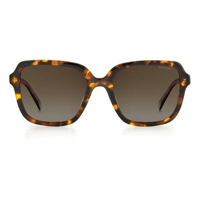 Polaroid – Braune Acetat-Sonnenbrille