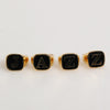 Dolce & Gabbana Gold Tone Brass JAZZ Letter Set 4 Pieces Adjustable Ring