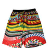 Dolce & Gabbana Multicolor Sicilian Carretto Shorts Swimwear