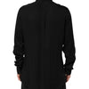 Dolce & Gabbana Black Viscose Long Sleeve Formal Dress Shirt