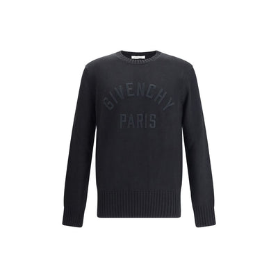 Givenchy Black Cotton Sweatshirt
