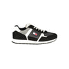 Tommy Hilfiger Black Polyurethane Men Sneaker