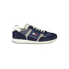 Tommy Hilfiger Blue Polyurethane Men's Sneaker