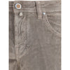 Jacob Cohen Gray Cotton Casual Pants