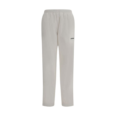 Balenciaga White Polyester Joggers (Workout Pants)