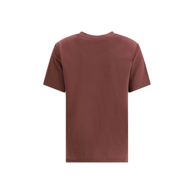 Bordeauxfarbenes Baumwoll-T-Shirt von Zadig &amp; Voltaire