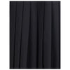 Alessandra Rich Black Fleece Wool Midi Skirt