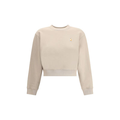 Maison Kitsuné Beige Baumwoll-Sweatshirt