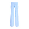 Balenciaga Light Blue Triacetate Casual Pants