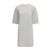 Balenciaga White Cotton Casual Dress