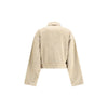 Balenciaga Beige Cotton Denim Jacket