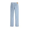Magda Butrym Light Blue Cotton Straight-Leg Jeans