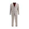 Brunello Cucinelli Beige Silk Two-Piece Suit