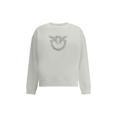 PINKO White Cotton Sweatshirt